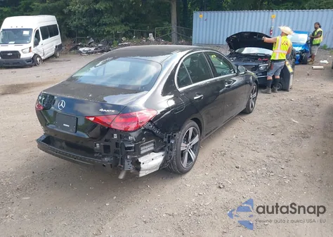 2025 Mercedes-Benz C 300 из США, поврежденный, VIN W1KAF4HB3SR251700